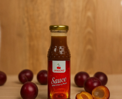 jansons organic sauce – wild cherry plum