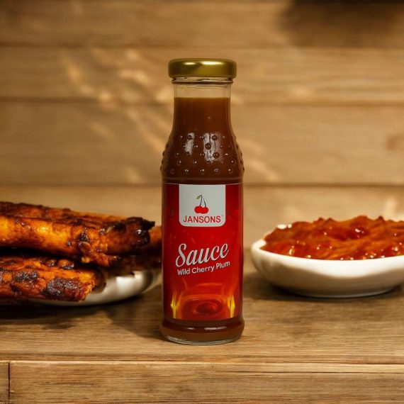 jansons organic sauce – wild cherry plum