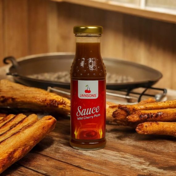 jansons organic sauce – wild cherry plum